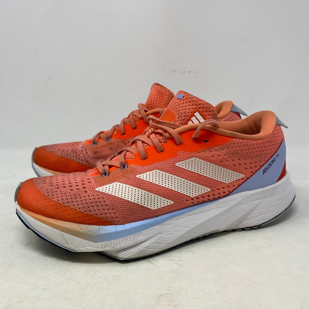 Adidas Adizero‎ SL Women Running Shoes Orange Coral HQ1340 Size 7.5
